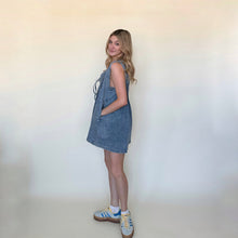 Load image into Gallery viewer, Miss Me More Denim Romper
