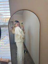 Load image into Gallery viewer, Cream Fleece Sweatpants Set
