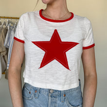 Load image into Gallery viewer, Star Struck Cropped Tee
