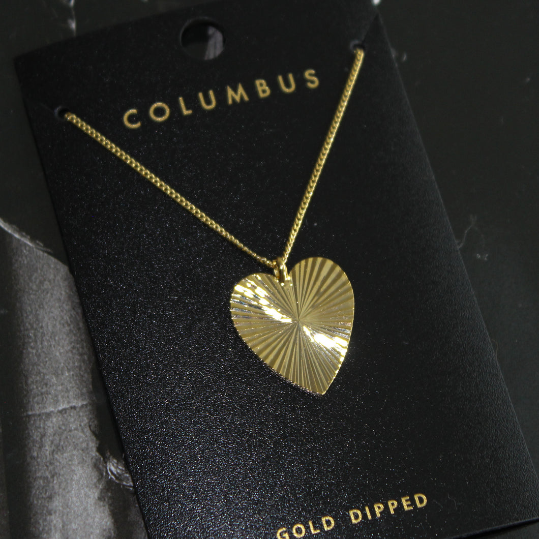 Golden Heart Necklace